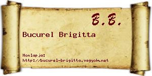 Bucurel Brigitta névjegykártya